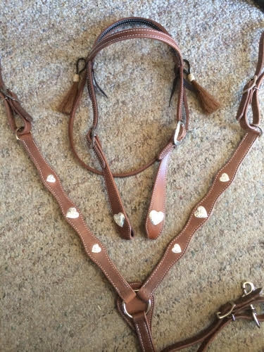 Buckaroo Vintage Bridle/Breast Collar Set