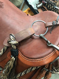 Buckaroo Harness Leather Slobber Strap