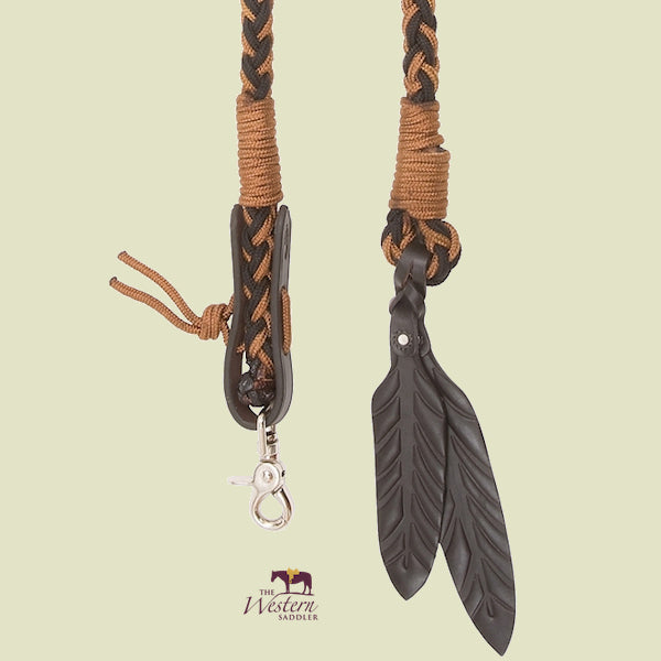 Barefoot® Amber Split Reins with Removable Snap Hooks