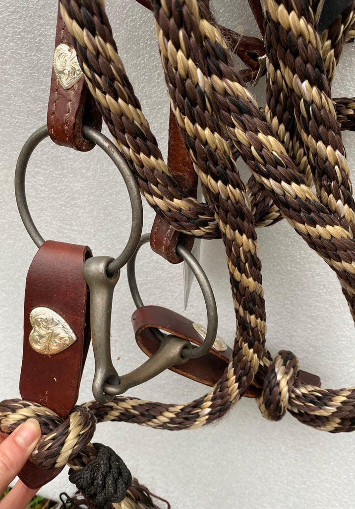Buckaroo Vintage 3-Scallop Browband Bridle Set