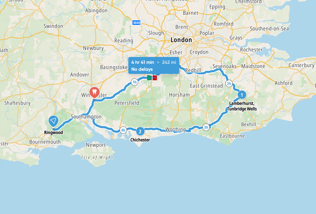 Trip to Kent, Surrey and Sussex - April 2025 - Space Currently Available