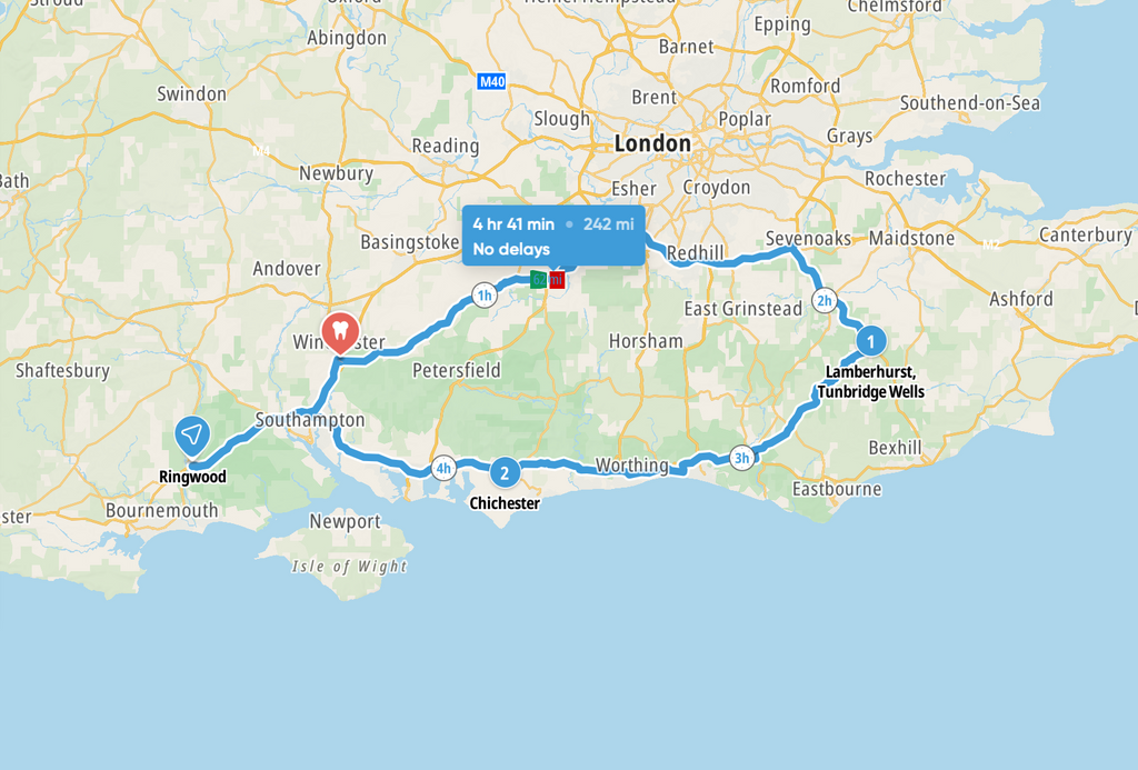 Trip to Kent, Surrey and Sussex - 29th April 2025 - Space Currently Available