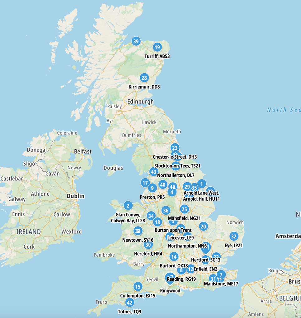 Trip to all over the UK - 7th-14th June 2025 - Space Currently Available