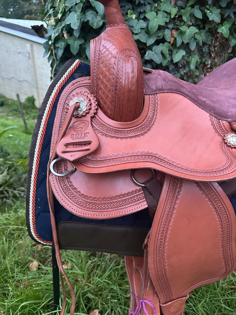 Edix Django Saddle - M - Cognac