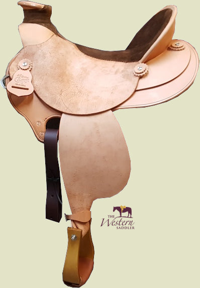 New AK Saddlery Gecko Line Buckaroo Saddle