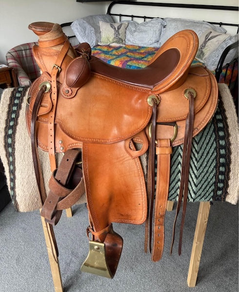 TWS Custom Buckaroo Saddle