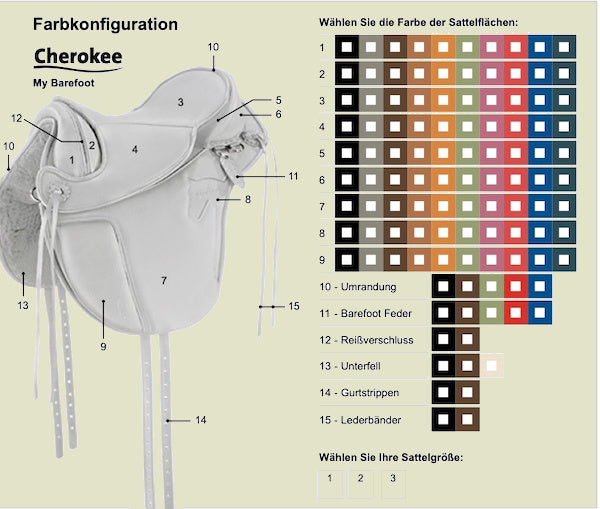 MyBarefoot® Cherokee Saddle