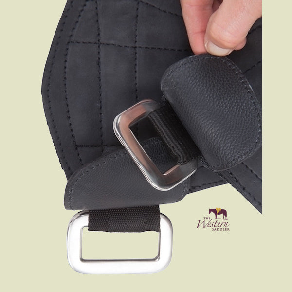 Barefoot® Stirrup Attachment - Velcro with Leather Cover