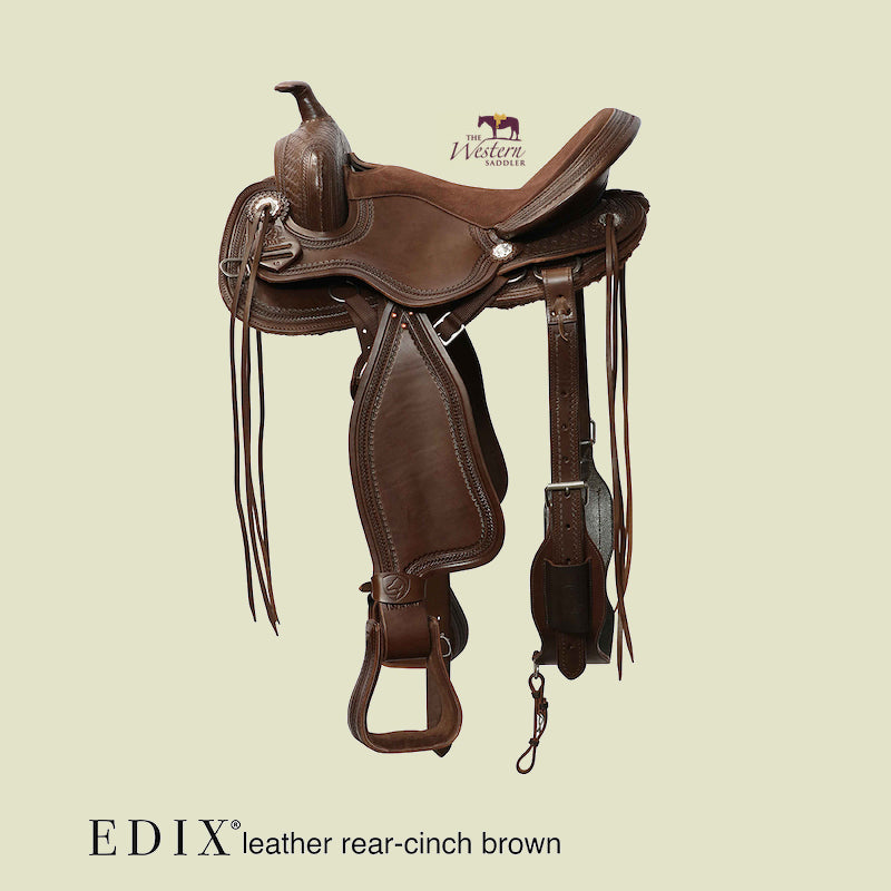 EDIX® Leather Rear Cinch