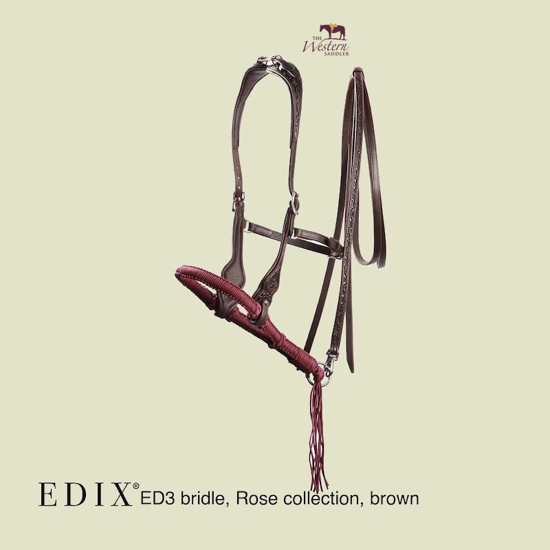 Bosal Western Pour Cheval - Noyau Cuir Brut 5/8 - 3 Couleurs Bosal Western Pour Cheval - Noyau Cuir Brut 5/8 - 3 Couleurs