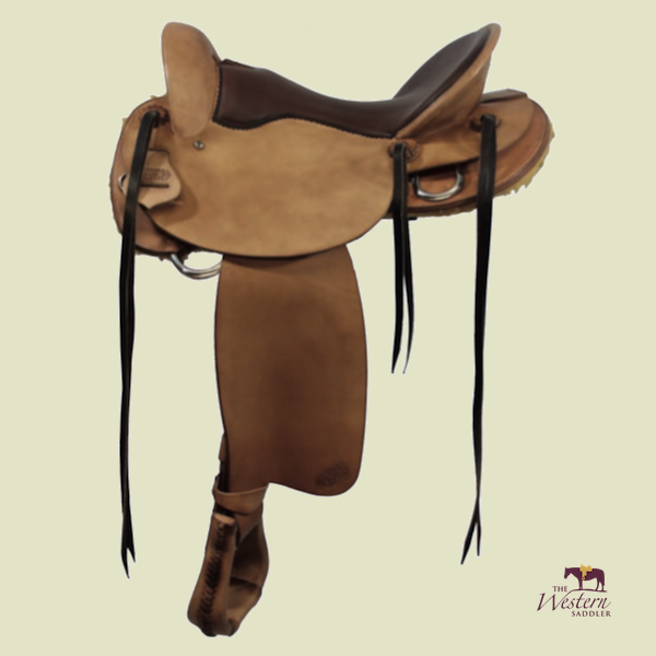 TWS Custom Endurance Saddle with Basic 3D Equiscan Wooden Tree