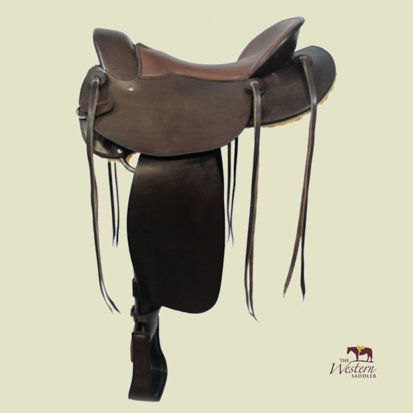 TWS Custom Endurance Saddle with Basic 3D Equiscan Wooden Tree