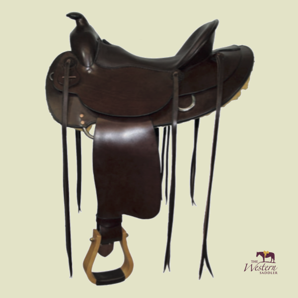 TWS Custom Western Saddle with Basic 3D Equiscan Wooden Tree