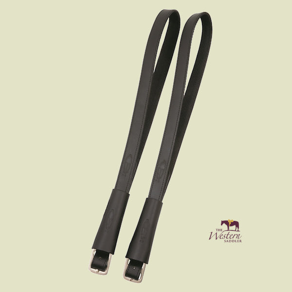 Barefoot® Black Stirrup Leathers – Special Style